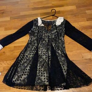 Free People black lace dream